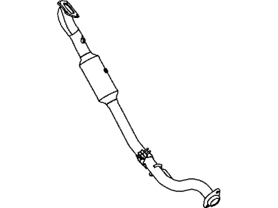 Dodge Durango Catalytic Converter - 68110124AB