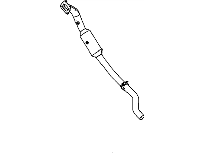 2014 Jeep Grand Cherokee Catalytic Converter - 68110125AC