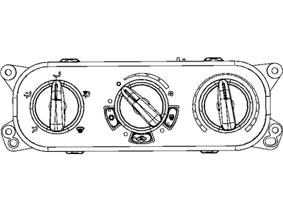 Jeep A/C Switch - 55111841AB
