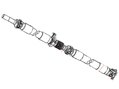 Mopar 52105916AC Drive Shaft