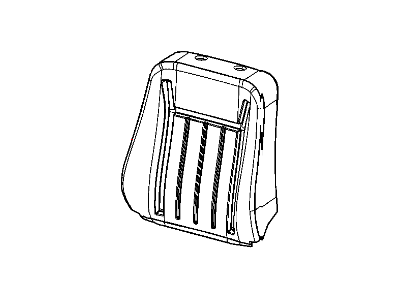 Chrysler 1GC441D1AA COVER Front Seat Back