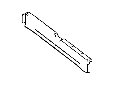 Dodge 68007838AA REINFORCEMENT Bumper