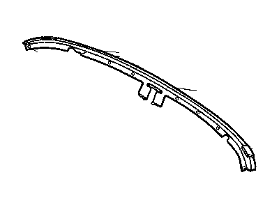 Dodge 5029079AC MOLDING Folding Top