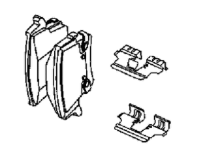 2008 Dodge Magnum Brake Pad - BHKH5767