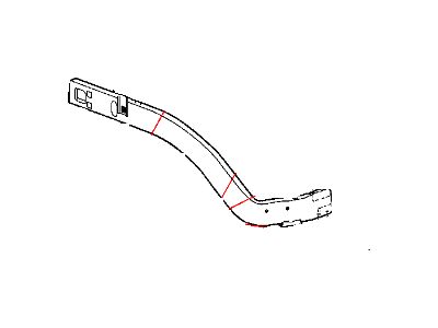 Dodge Ram 2500 Radiator Support - 55275695AH