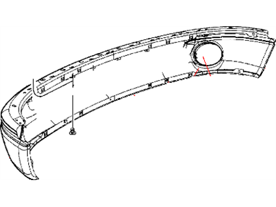 Dodge 55277324AC AIR DAM