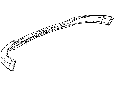 Dodge 55277325AA FASCIA Front Upper