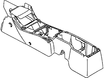 Dodge Center Console Base - MR621745