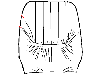 2006 Chrysler Town & Country Seat Cover - 1AM981J1AA
