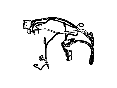 Dodge 68225056AA Wiring - A/C And Heater