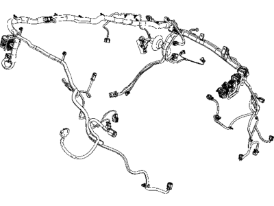 Dodge 56055301AD Wiring - Headlamp To Dash