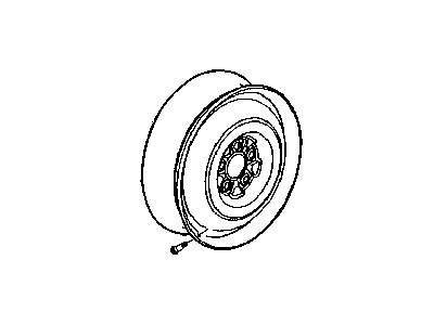 Chrysler 5272960AA WHEEL Steel