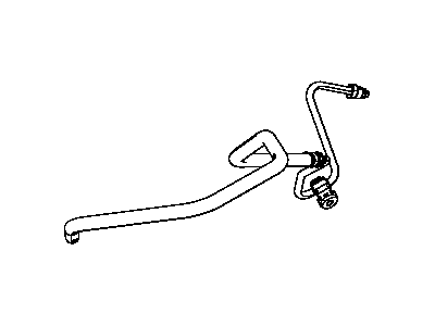 Dodge 52124635AF HOSE Power Steering Return Metal Tube