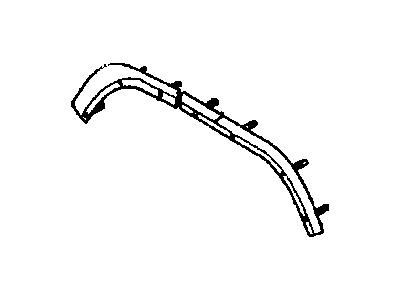 Jeep 55155676AF RETAINER Applique Front