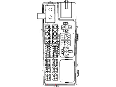 Jeep R4692342AD MODULE Totally Integrated Power