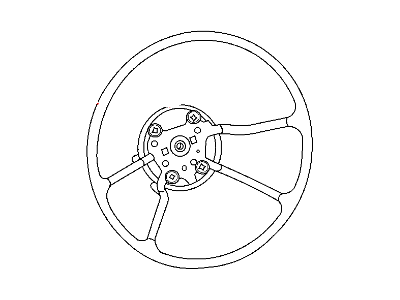 Jeep 1JN07XDVAA WHEEL Steering