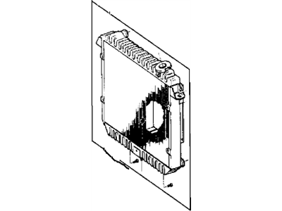 Jeep 52079693AD RADIATOR Engine Cooling NOTE:25 pc min Qty Mix and Match Pallet Program only, Use mopar.com to order, Magneti-Marelli Parts tab