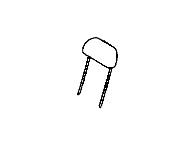 Dodge ZS241J3AA HEADREST Rear