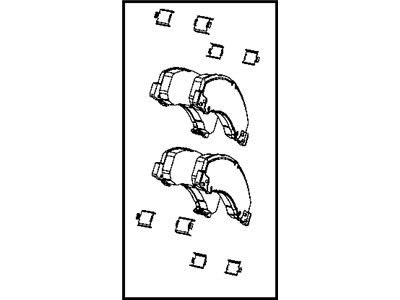 Ram Brake Pad - 68034093AB