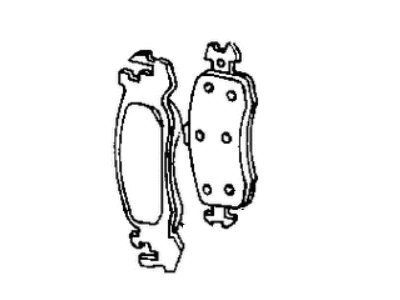 1994 Dodge Grand Caravan Brake Pad - 4773575