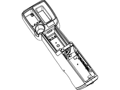 Ram 1CY801D5AB CONSOLE Floor Front