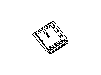 Ram 68036140AA TRAY Floor Console