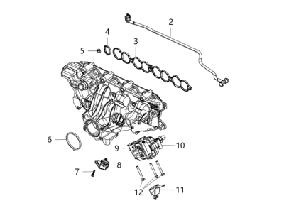 Jeep 68417956AA MANIFOLD Intake Assembly