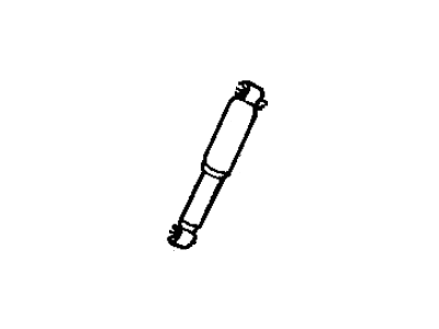 Dodge 52039490AE SHOCK ABSORBER Suspension Rear
