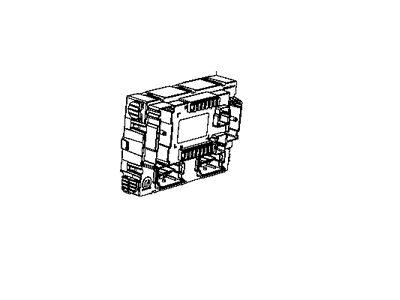 Mopar 68372043AA Module Body Controller Telematics System