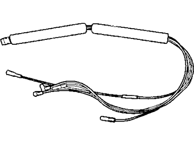 Jeep 4883888AC HARNESS Heater Vacuum