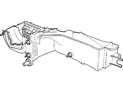 Mopar 56000724AB Tube Evaporator Housing Drain