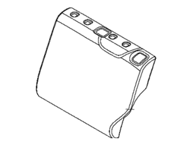Mopar 6SJ52U00AA Cover Rear Seat Back