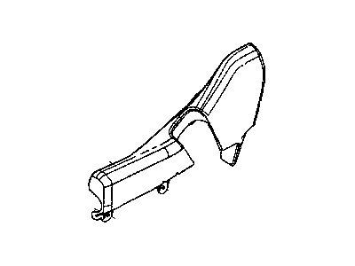 Jeep 1BG401D5AA SHIELD Seat Adjuster