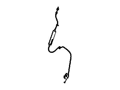 Mopar 68039115AA Release Cable, Rear