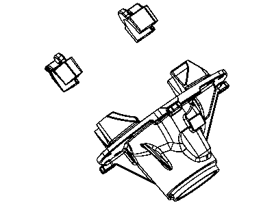 Dodge 68036553AA HEAD ASSEMBLY Axle
