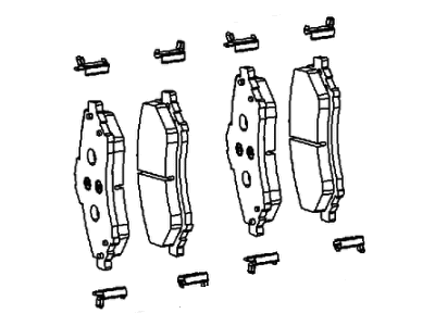 Ram 2AMV3762AB PAD KIT Front Disc Brake