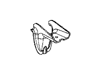 Ram Coil Spring Bracket - 68055081AA