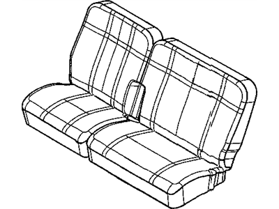Chrysler Aspen Seat Cushion - 1FQ761D5AA