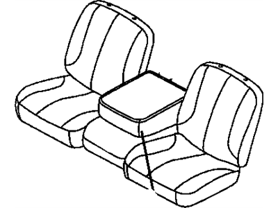 Ram 68050515AA FOAM Seat Back Front