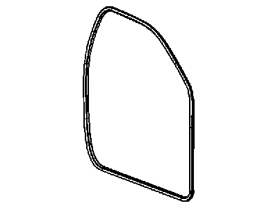 Ram 55369282AB WEATHERSTRIP Door Opening On Body