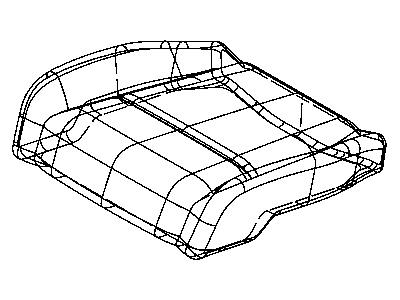 Dodge Journey Seat Cushion - 68037291AA