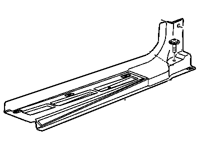 Dodge 4865888AD PANEL Door Surround