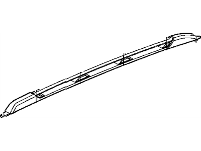 Chrysler 1JZ851B6AA BASE Roof Rail