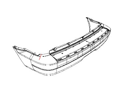 Chrysler Aspen Bumper - 68002935AA