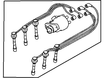 Chrysler MD361060 CABLE KIT IGNITION