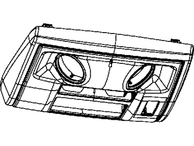 Ram C/V Dome Light - 1LX341DAAA