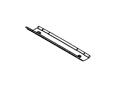 Jeep 5115218AB HEADER Roof Lower Rear