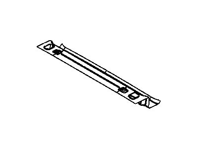 Jeep 5115219AC HEADER Roof Upper Rear