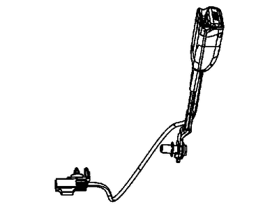 2017 Chrysler 300 Seat Belt - 6ET091C5AA