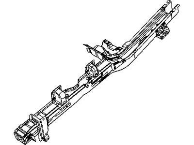 Mopar 55113194AF Side Rail, Front Passenger Side